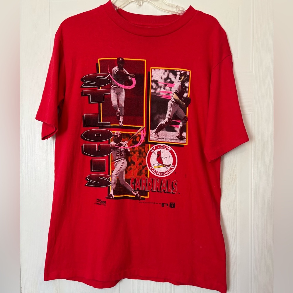 VTG salem sportswear shirt Large St Louis Cardinals Men’s 90’s MLB Single Stitch